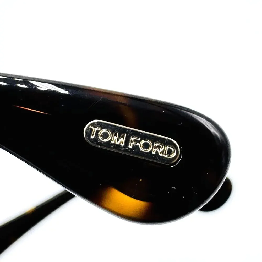 Tom Ford Sunglasses Fiore TF1195 52B Havana Frame Gradient Brown Lens 63-6-140